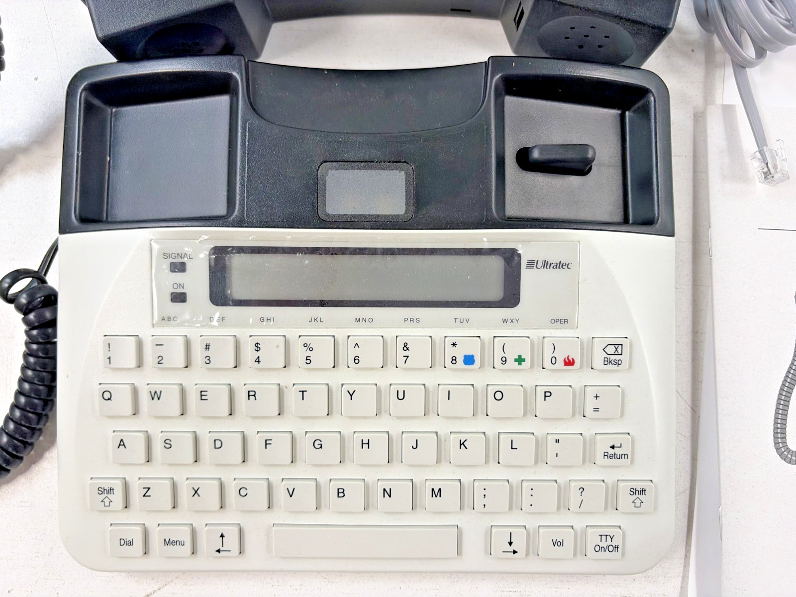 Ultratec Model 1140 Uniphone All-in-One TTY VCO/HCO Amplified Phone Backlit LCD