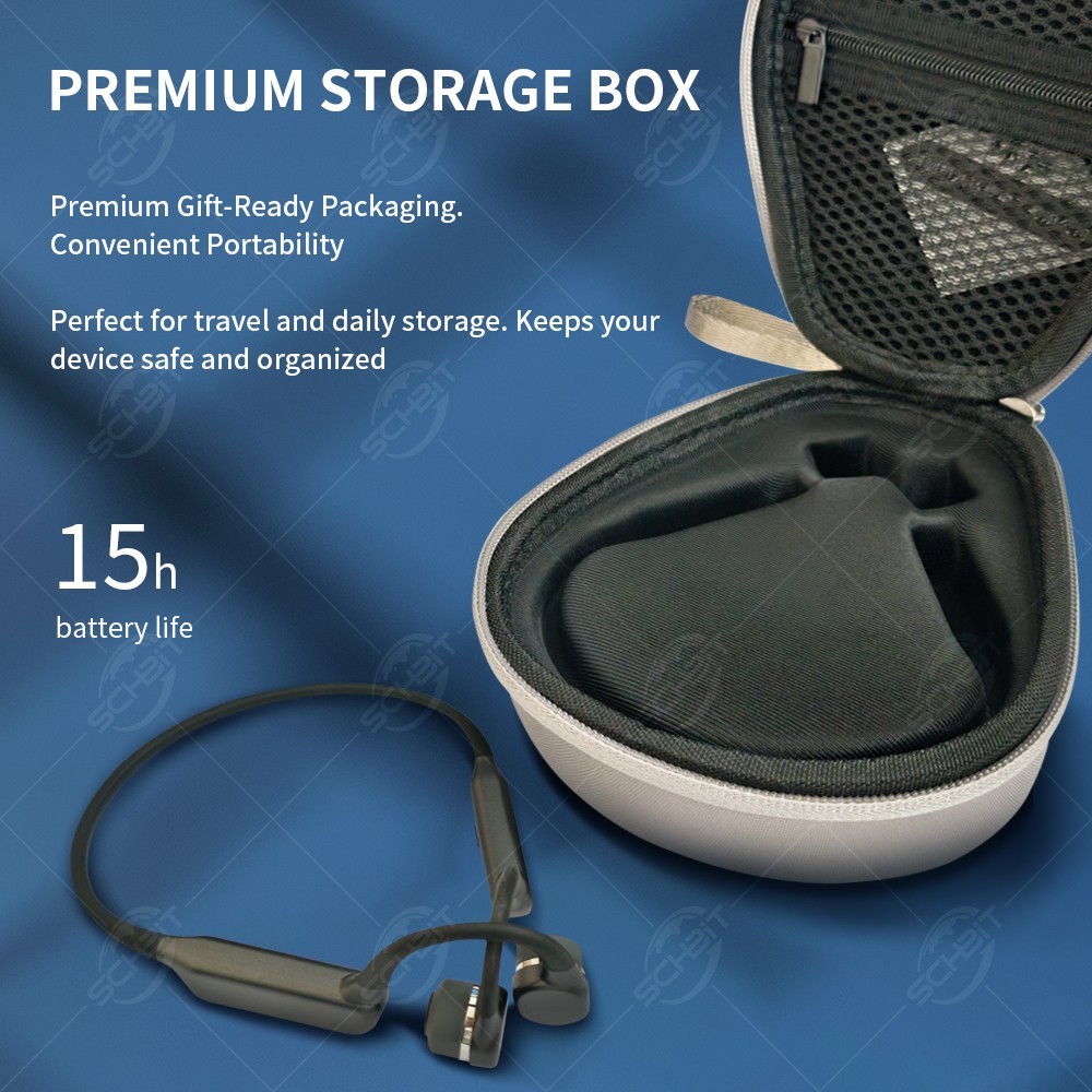 Bone conduction hearing aid Waterproof Rechargeable Long battery for Old People
