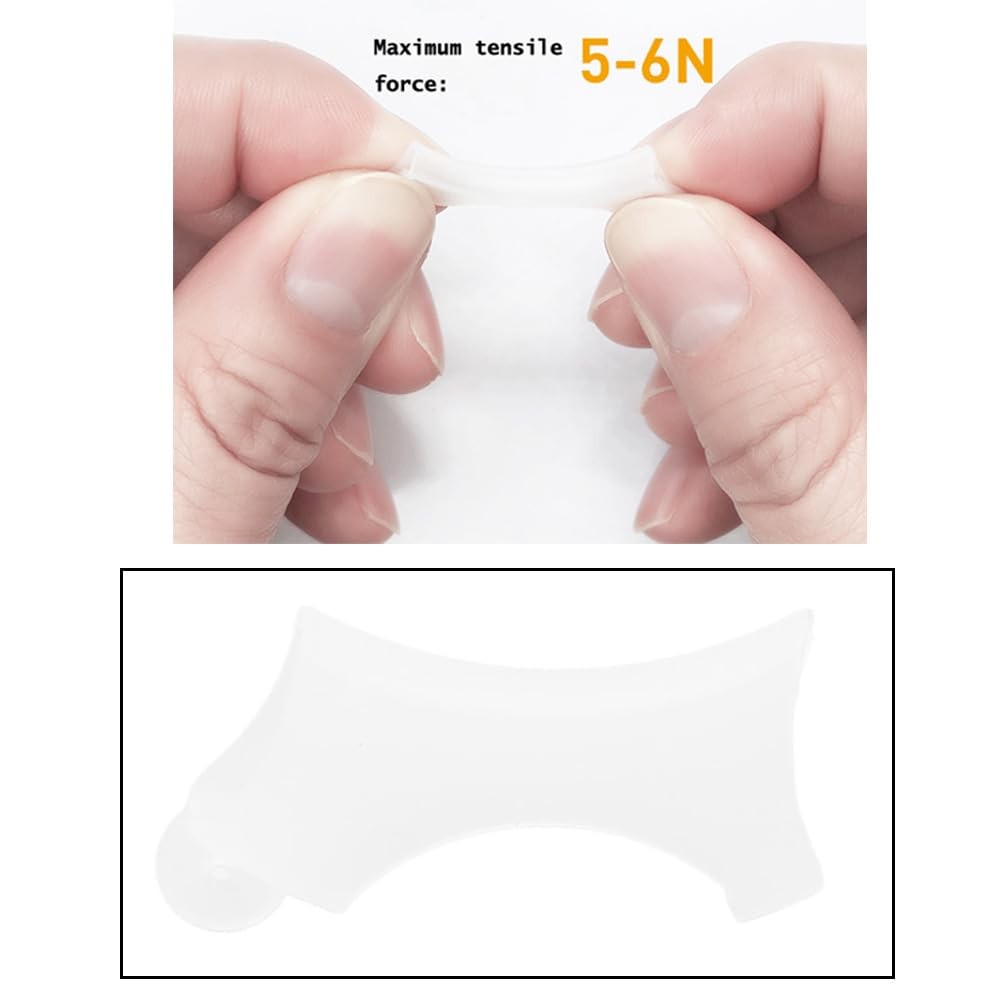 DeaHea 2 Pack Hearing Aids Protectors Covers Dust Sweat Silicone Transparent
