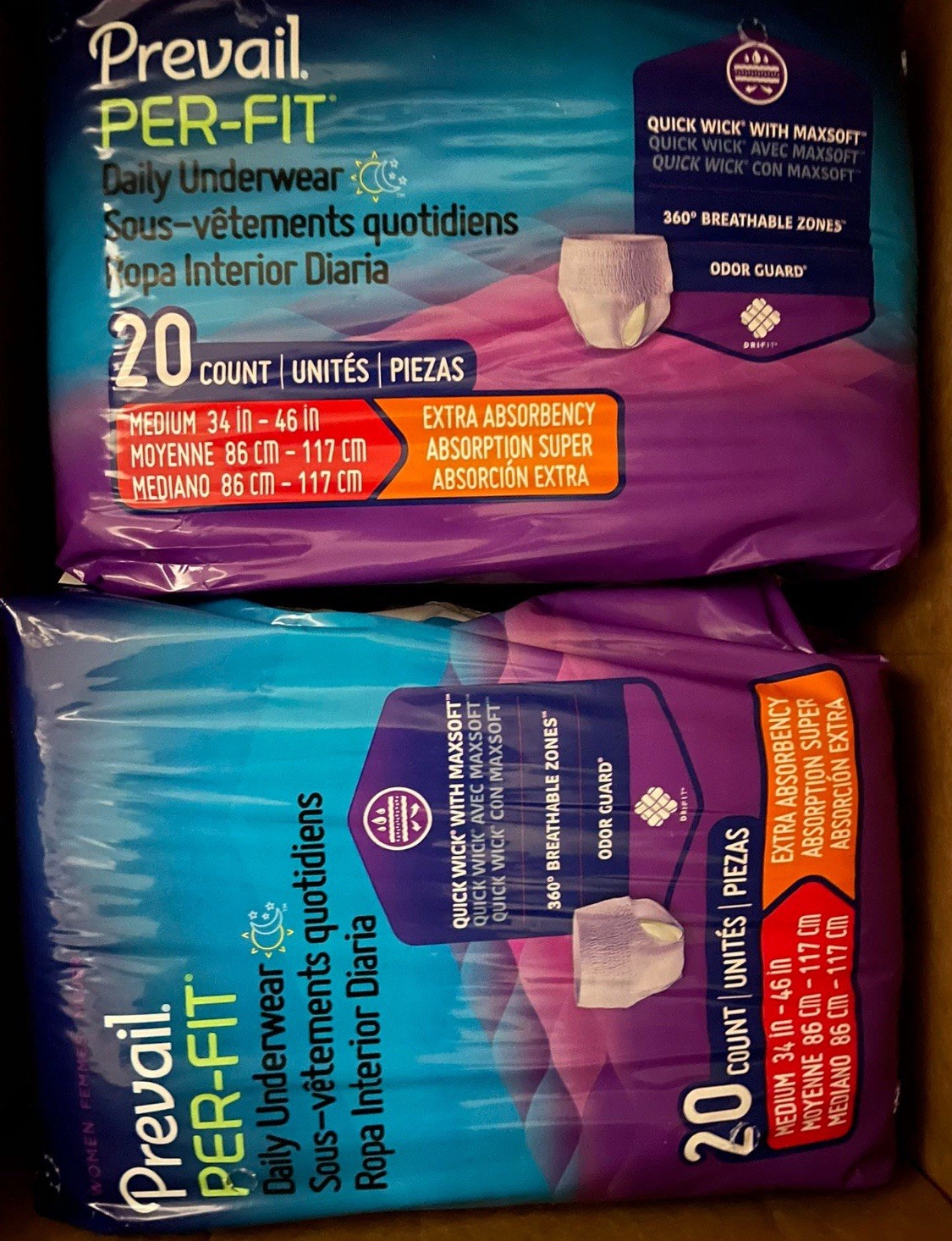 Adult Everyday Absorbent Underwear Maximum Absorbency