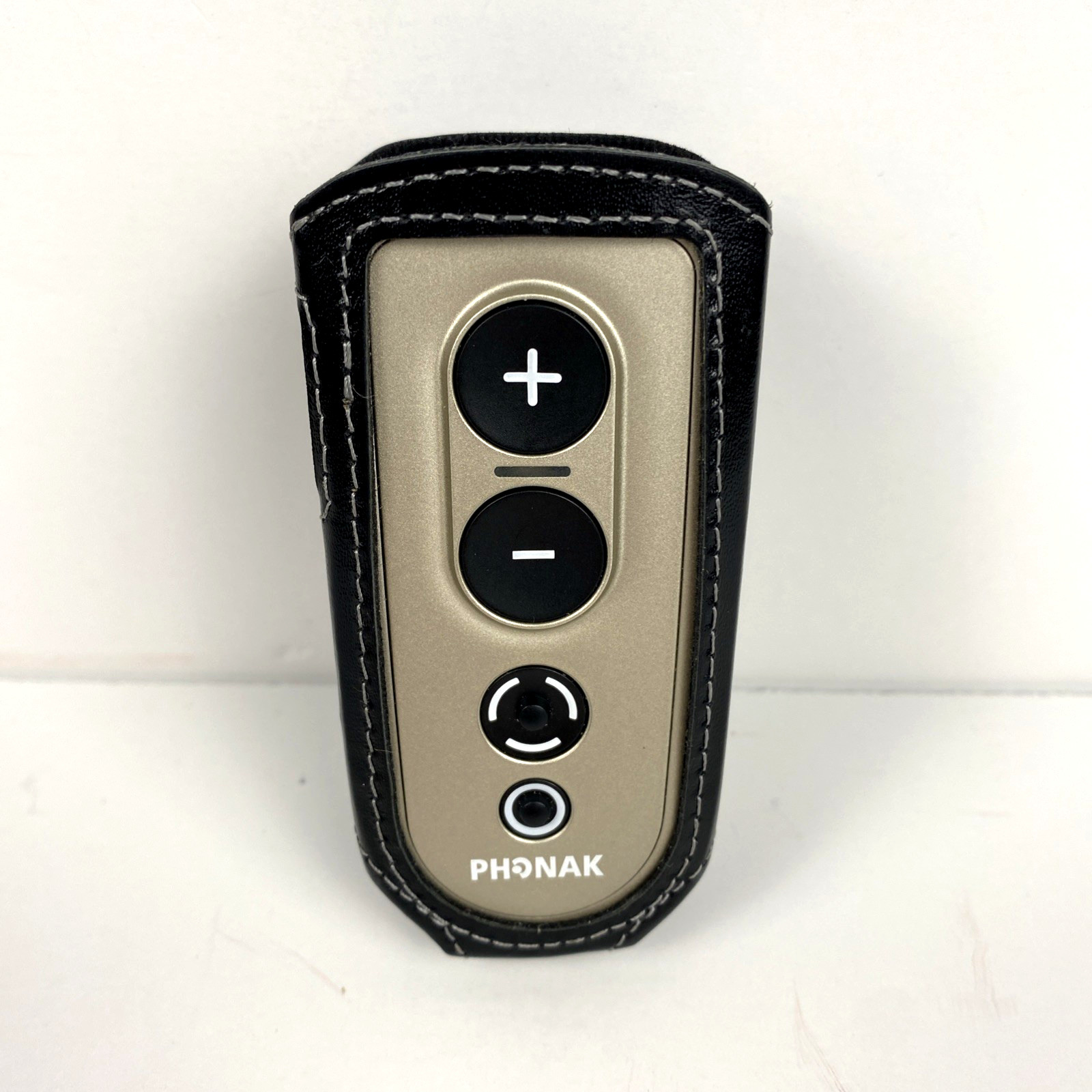 Phonak LR03 PilotOne II 2 Hearing Aid Remote Control With Black Clip On Case