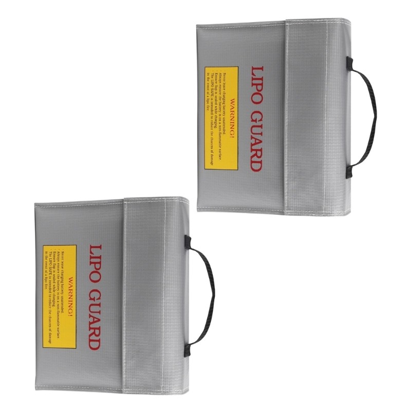 Leakproof Reinforced Storage Solution Large for Charging Lithium Batteries
