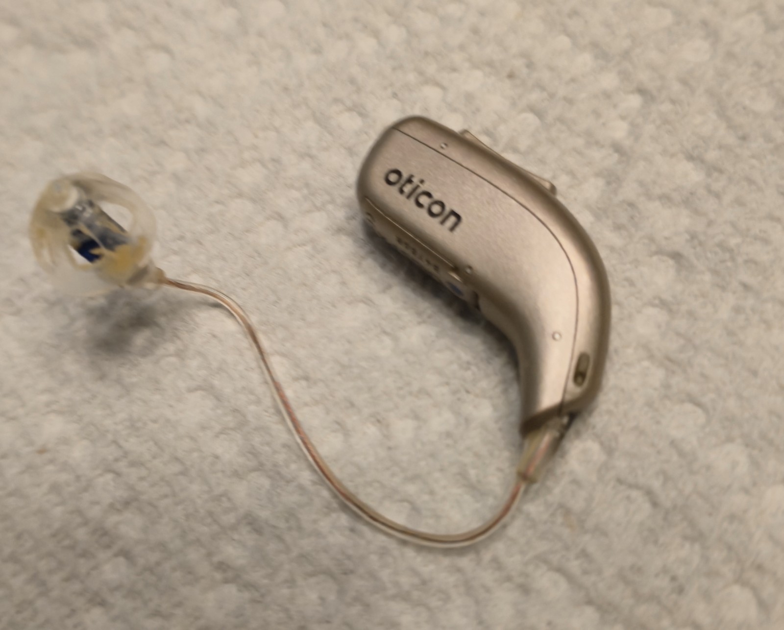 Oticon Real 2/CROS PX-miniRITER for Single Deafness + Charger (Fitted Right Ear)