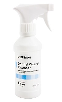 Wound Cleanser McKesson 8 oz. Spray Bottle NonSterile Case of 6