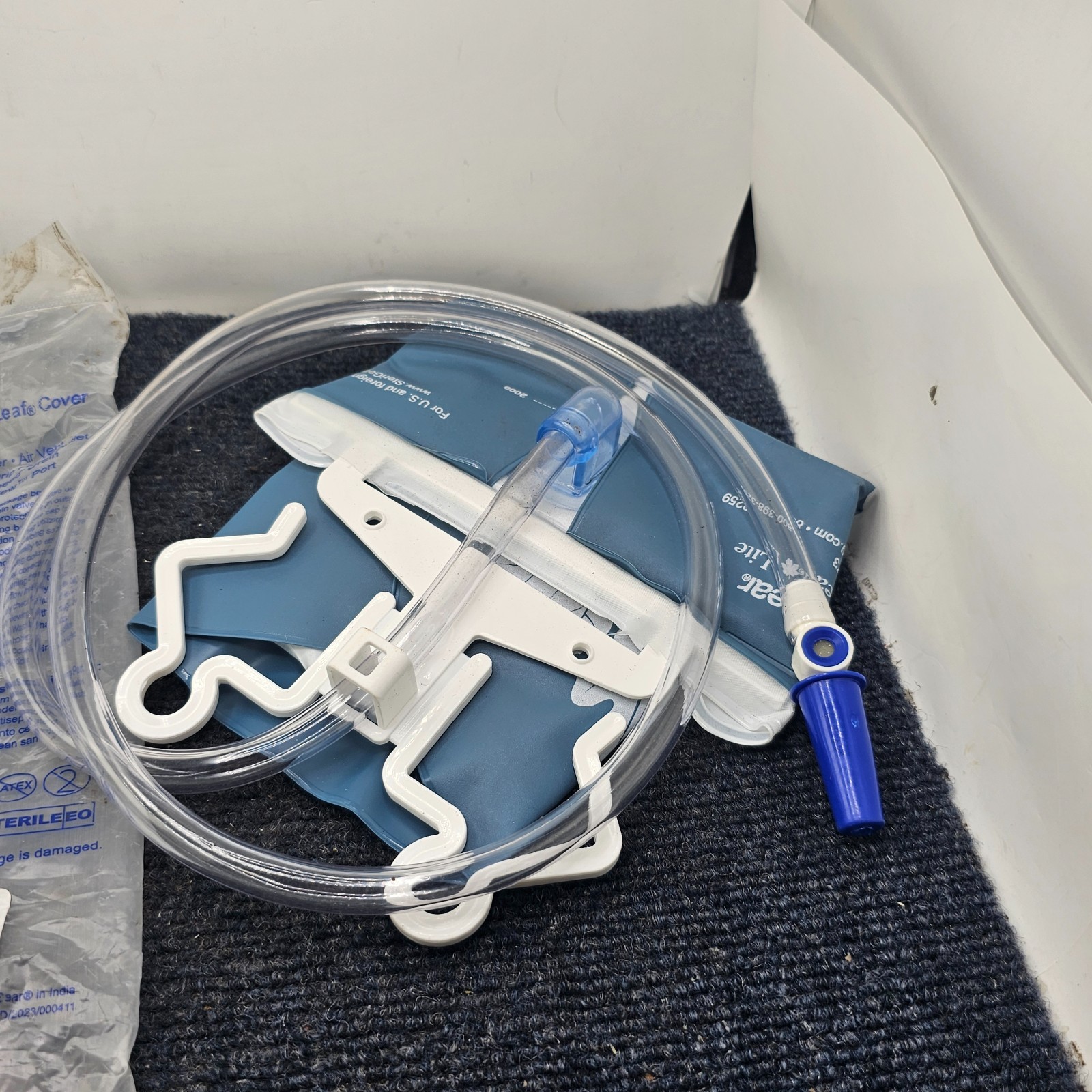 Sterigear 10273: The Fig Leaf, Urinary Drain Bag With Fig Leaf Cover 2000mL