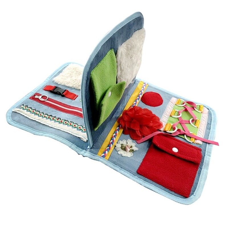 Fidgets Blanket Dementia Therapy Aid Sensory Blanket Dementia Aid Sensory Toy