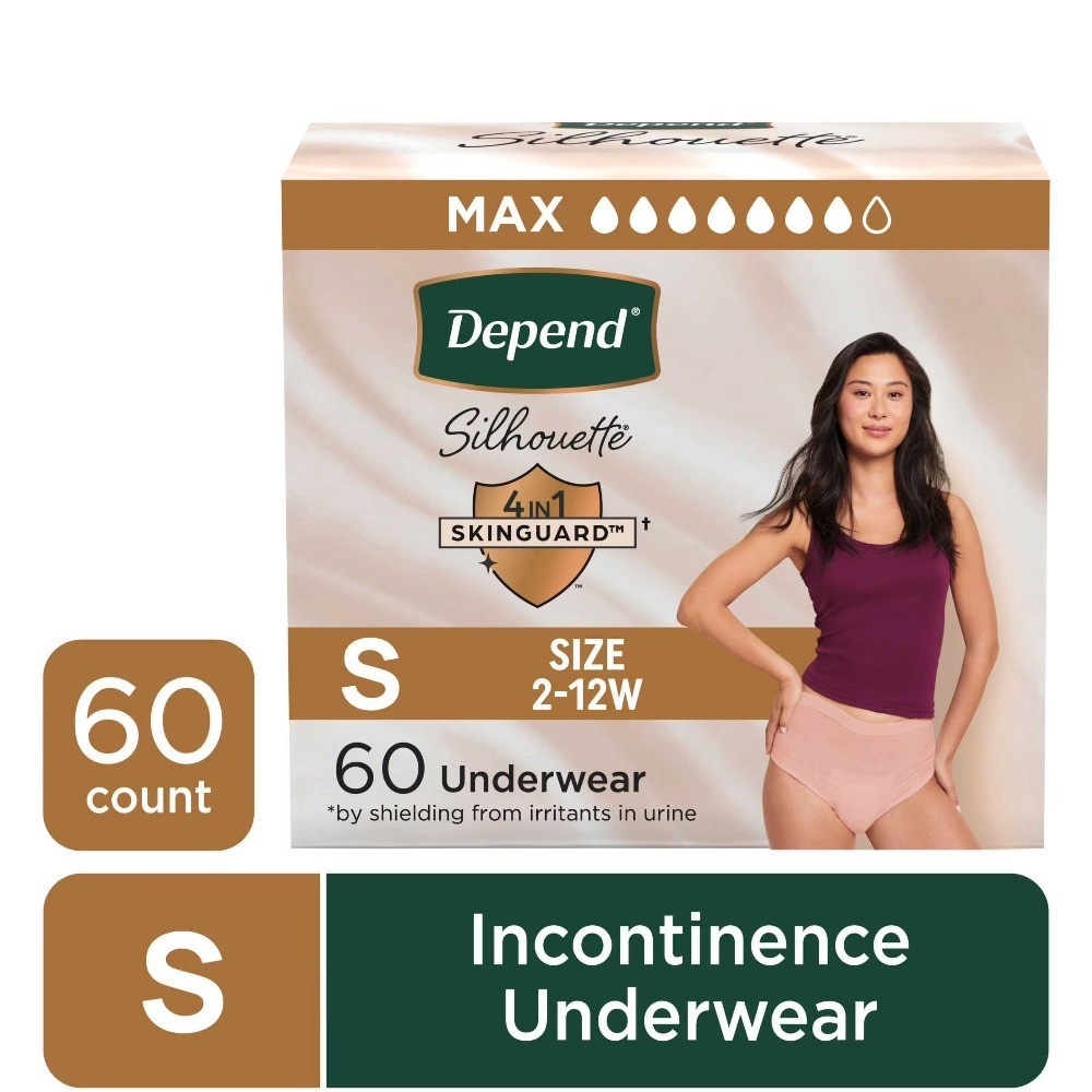Women’s Incontinence Underwear Postpartum Bladder Leak Protection Briefs Size S
