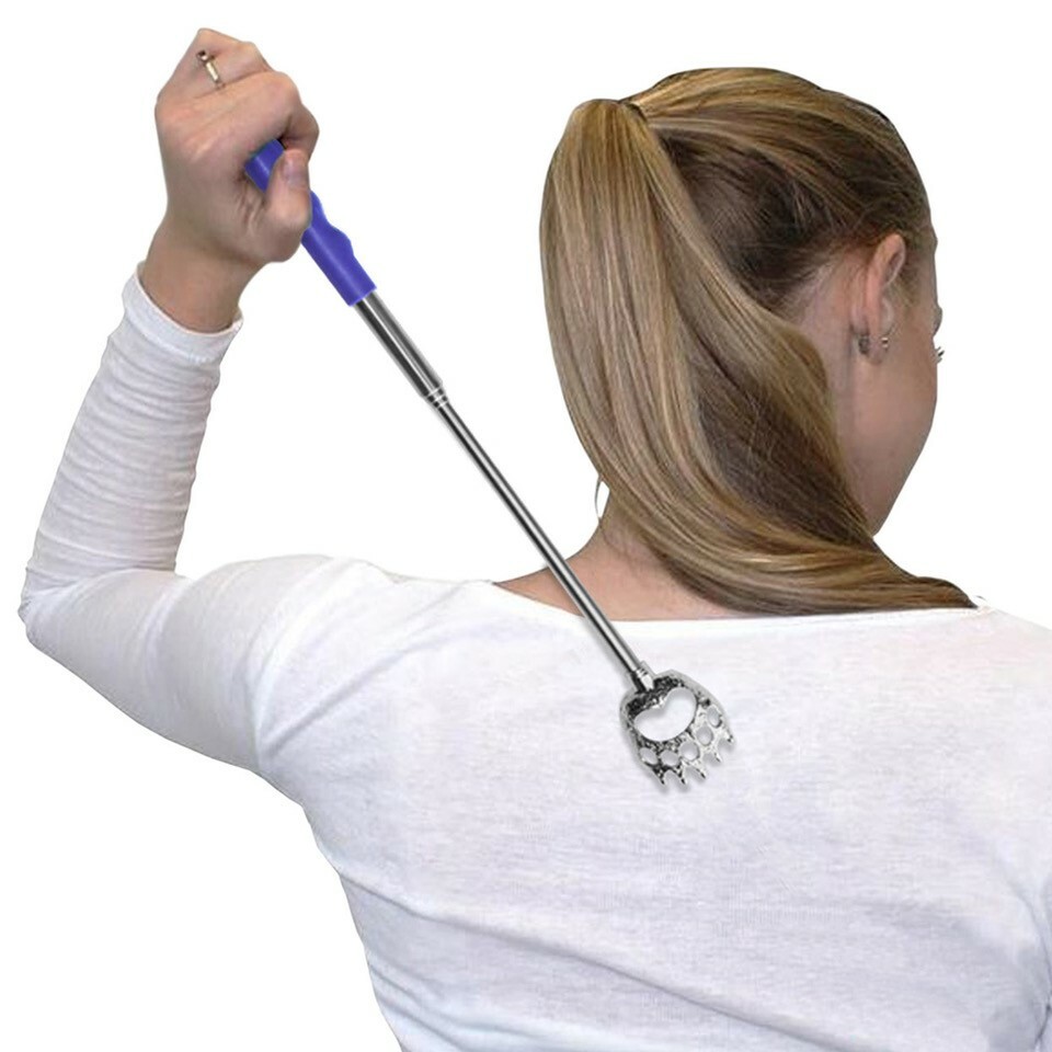 RMS Telescoping Bear Claw Back, Head, Scalp, Foot Massager or Scratcher – 5 Pack
