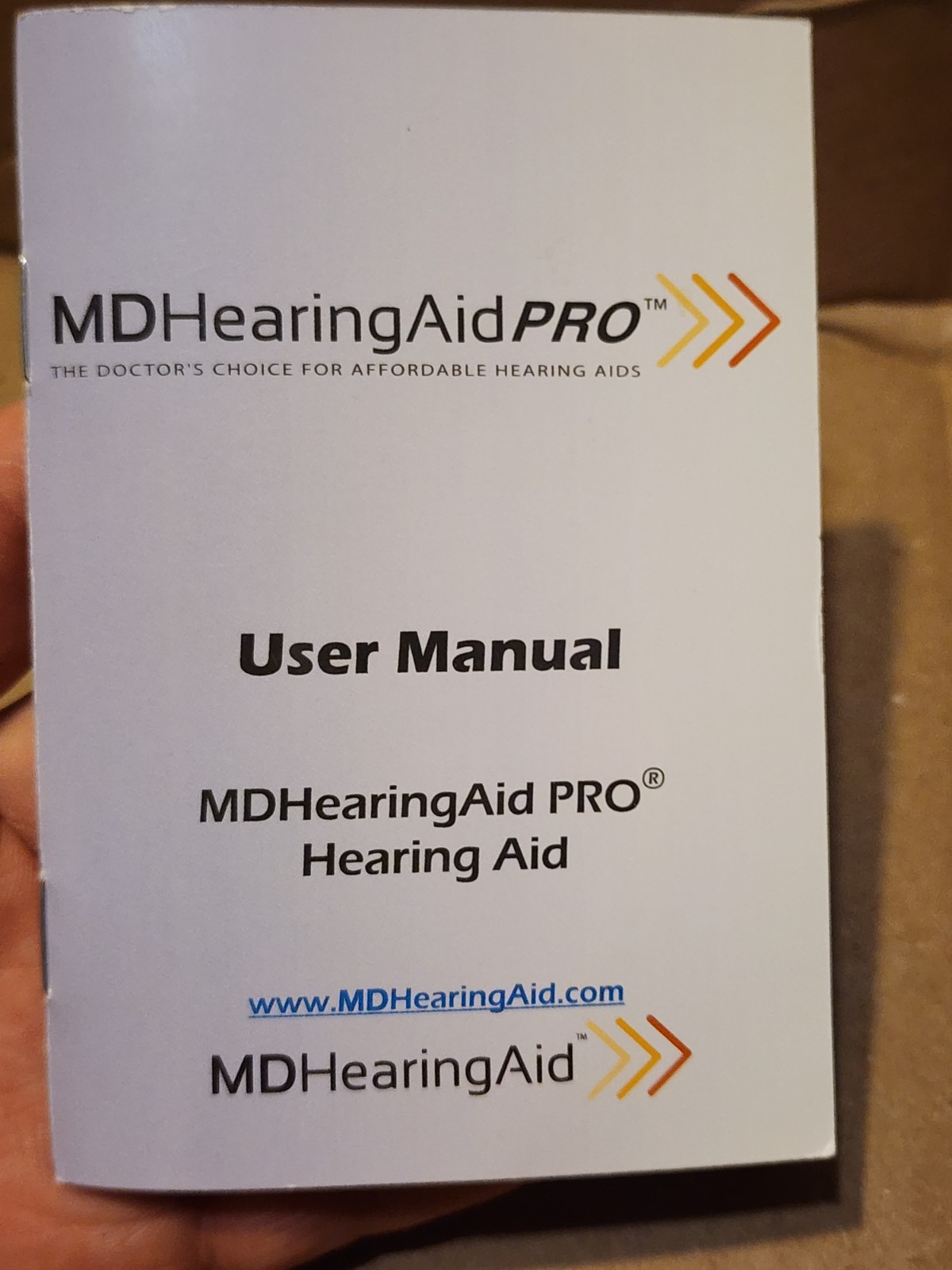 MDHearing Aid PRO Left & Right Acoustitone PRO Hearing Aid Battery Powered Mint