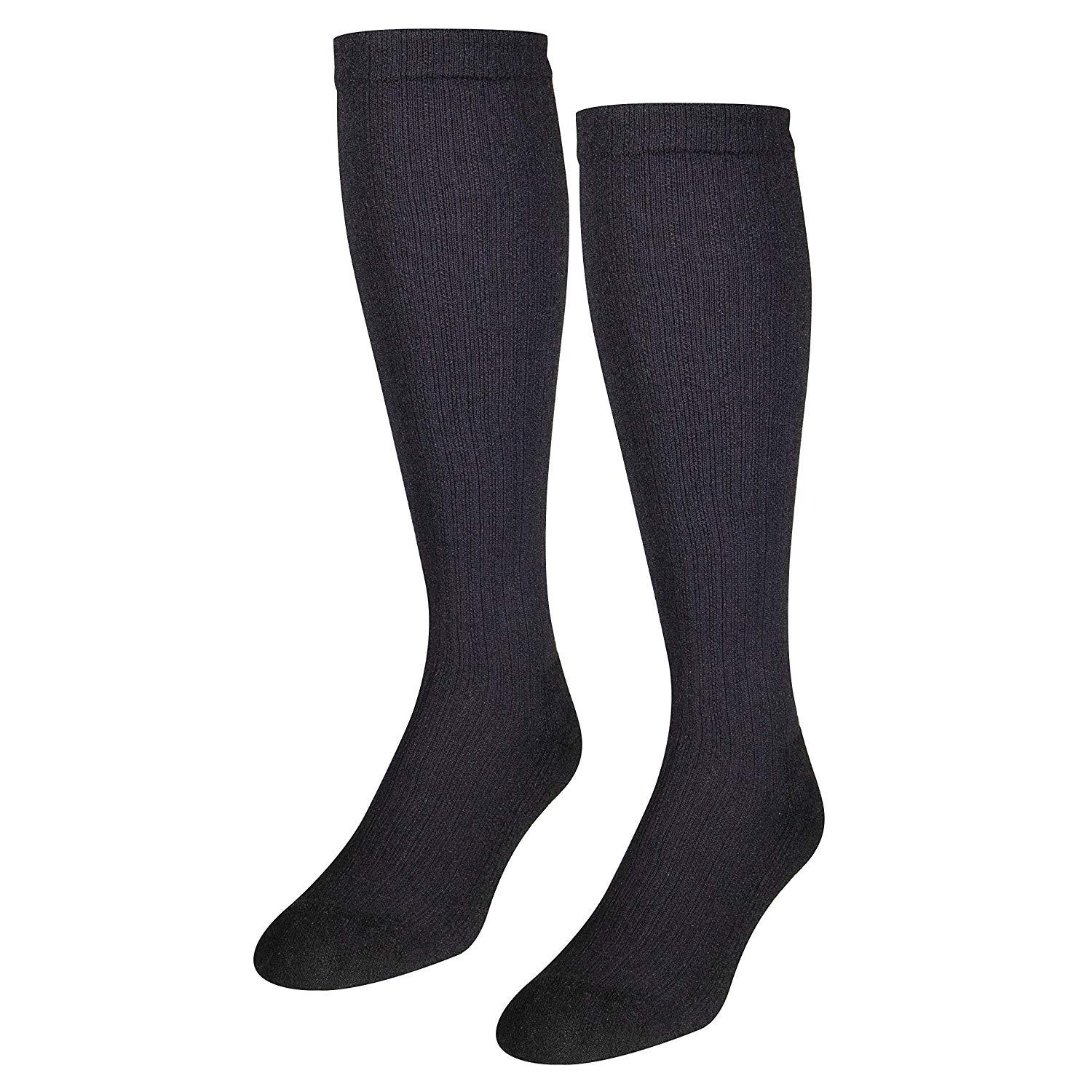Women’s Compression Socks Casual Tube Style Comfort Knit Active Support Cushion