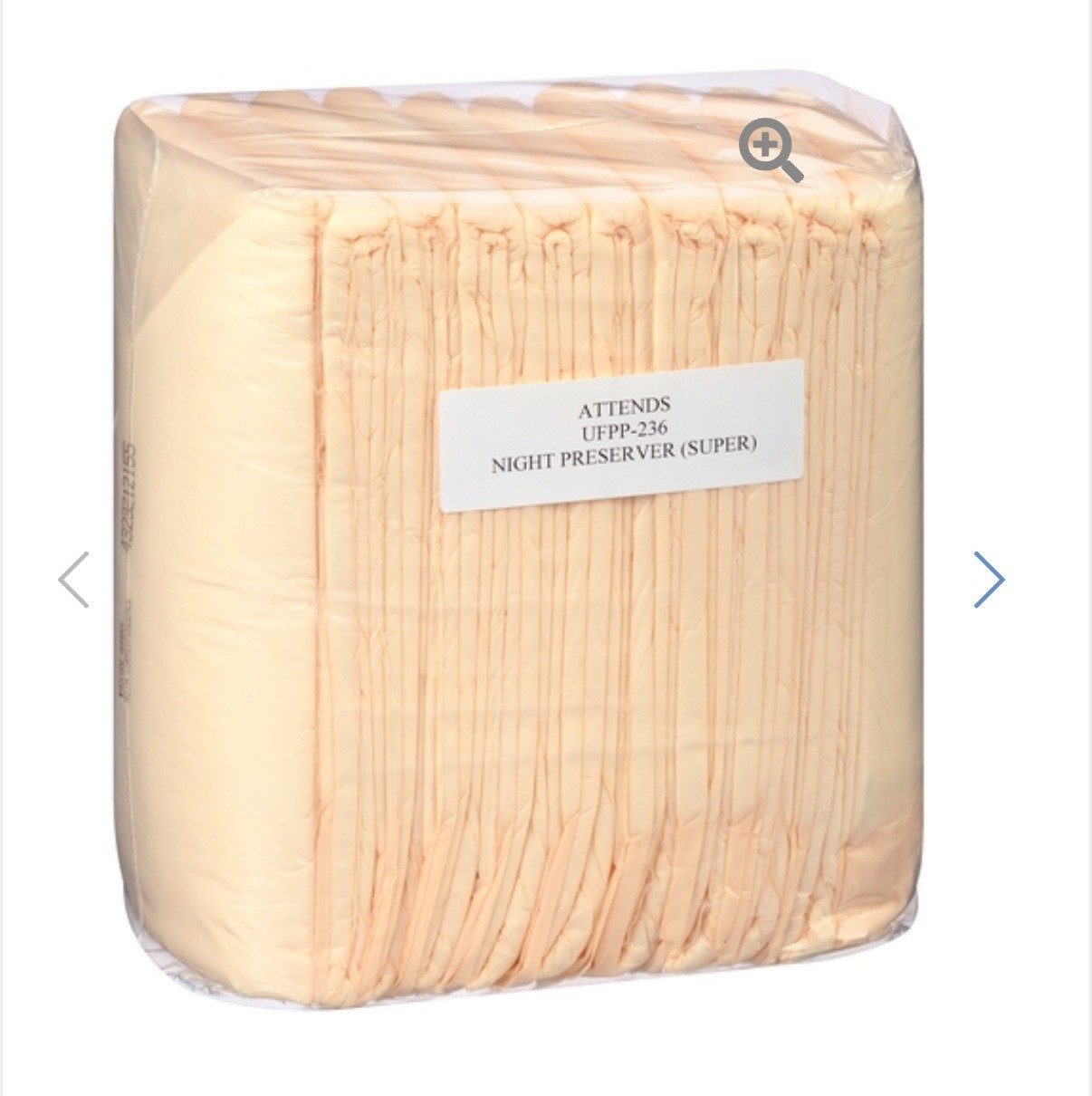 Attends Care Night Preserver Underpad Heavy Absorbency 23in X 36in, 50/box