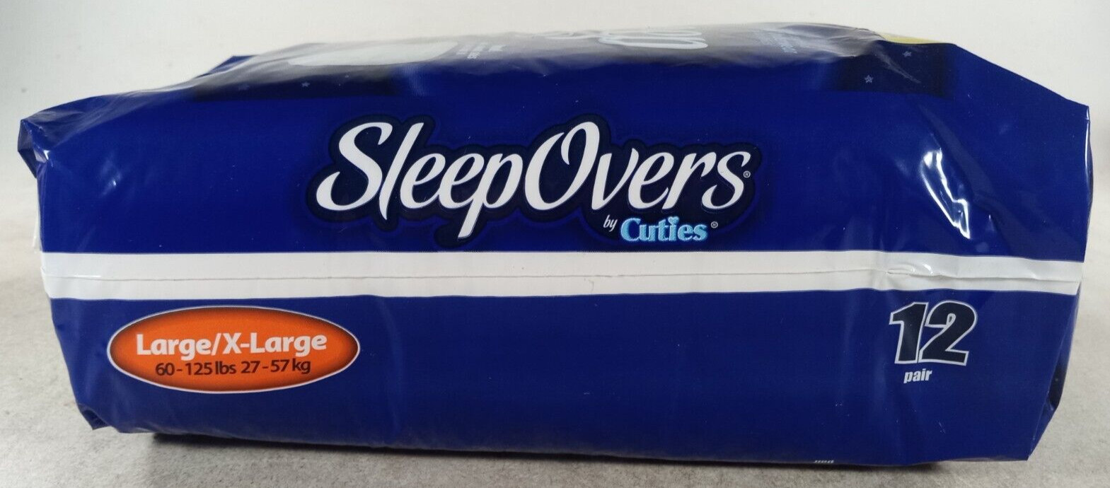 NEW Sleep Overs Cuties Youth Pants by Cuties Large/X-Large 60-125lbs 12 Count