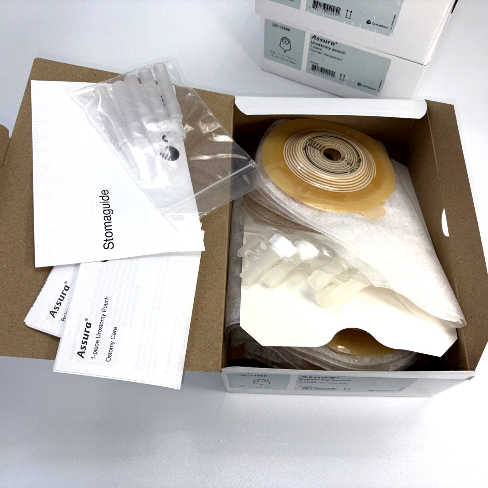 30 Coloplast 12596 Assura® Urostomy Pouches 1-pc System Expires 2027 – 3 Boxes!