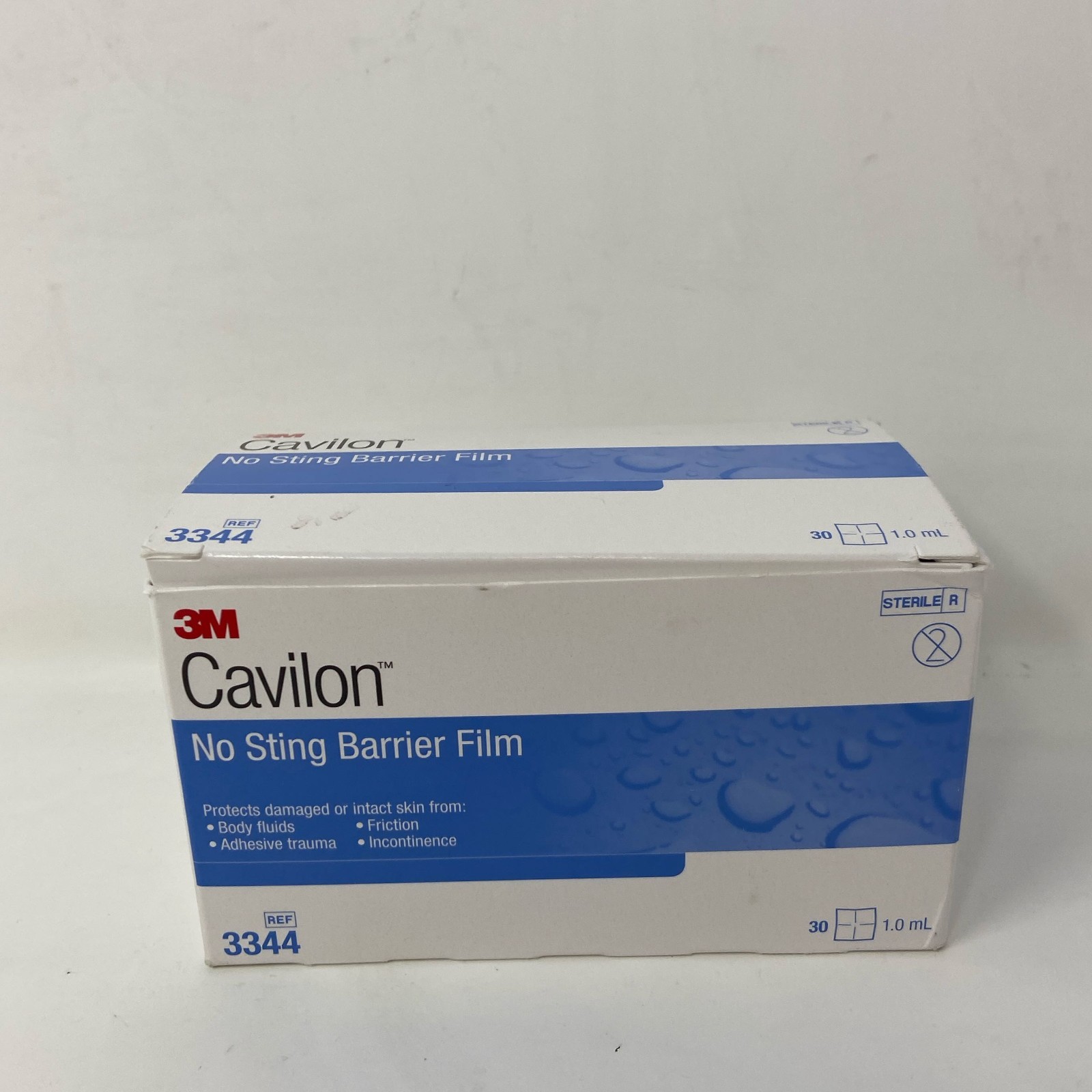 3M Cavilon 3344 No Sting Barrier Film Wipes 1mL, 30ct, Clear