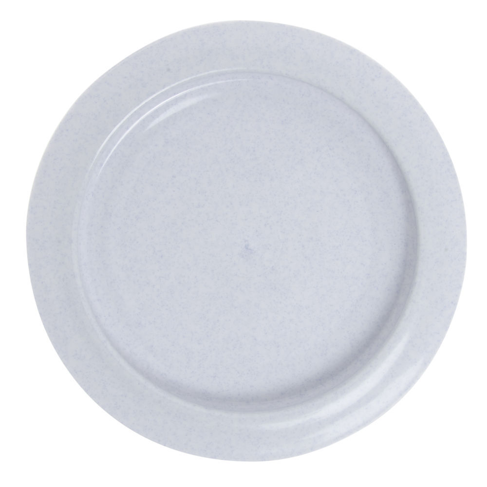 Maddak Ableware Blue Polypropylene Inner Lip Plate – 9″Dia x 1″H