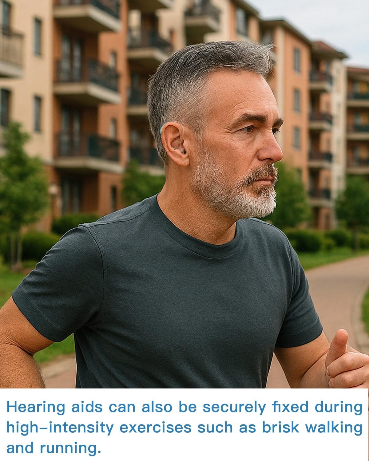 4-Pack Sports Lock for Oticon 85Db – Low Touch and Secure Fit for Hearing Aids –