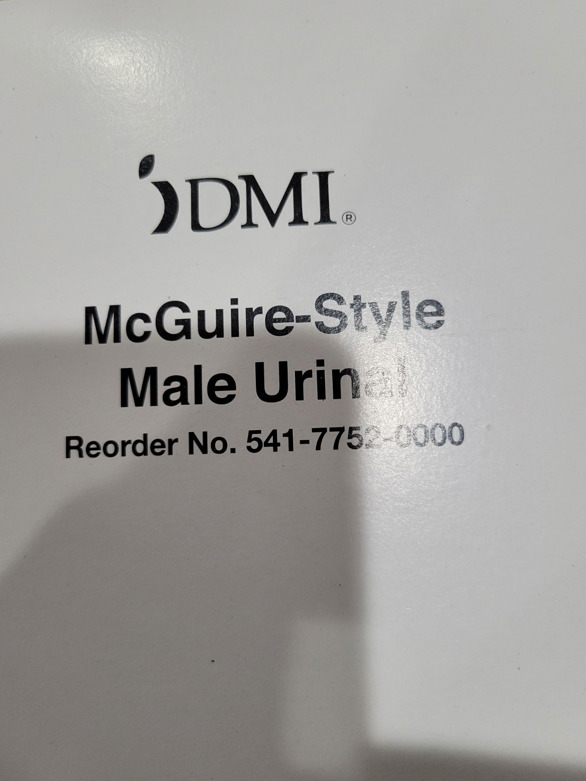 DMI McGuire-Style Male Urinal Replacement Bag