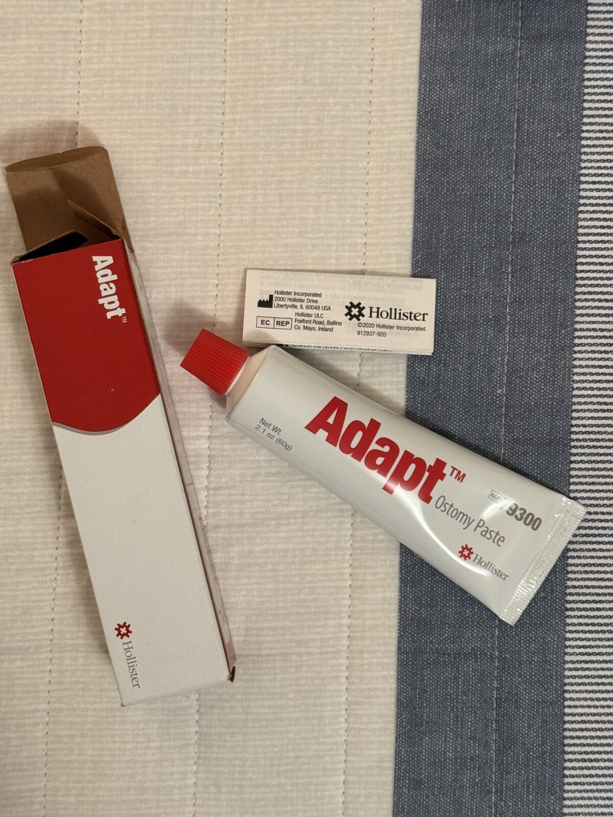 Hollister 79300 Adapt 2.1 oz Ostomy Paste NIB Colostomy Glue