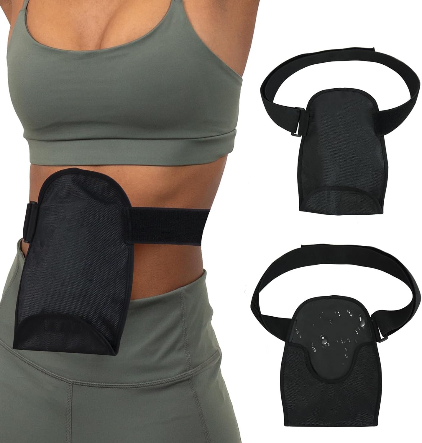 Waterproof Ostomy Bag Covers Adjustable Universal Stoma Pouch Cover for ileos…