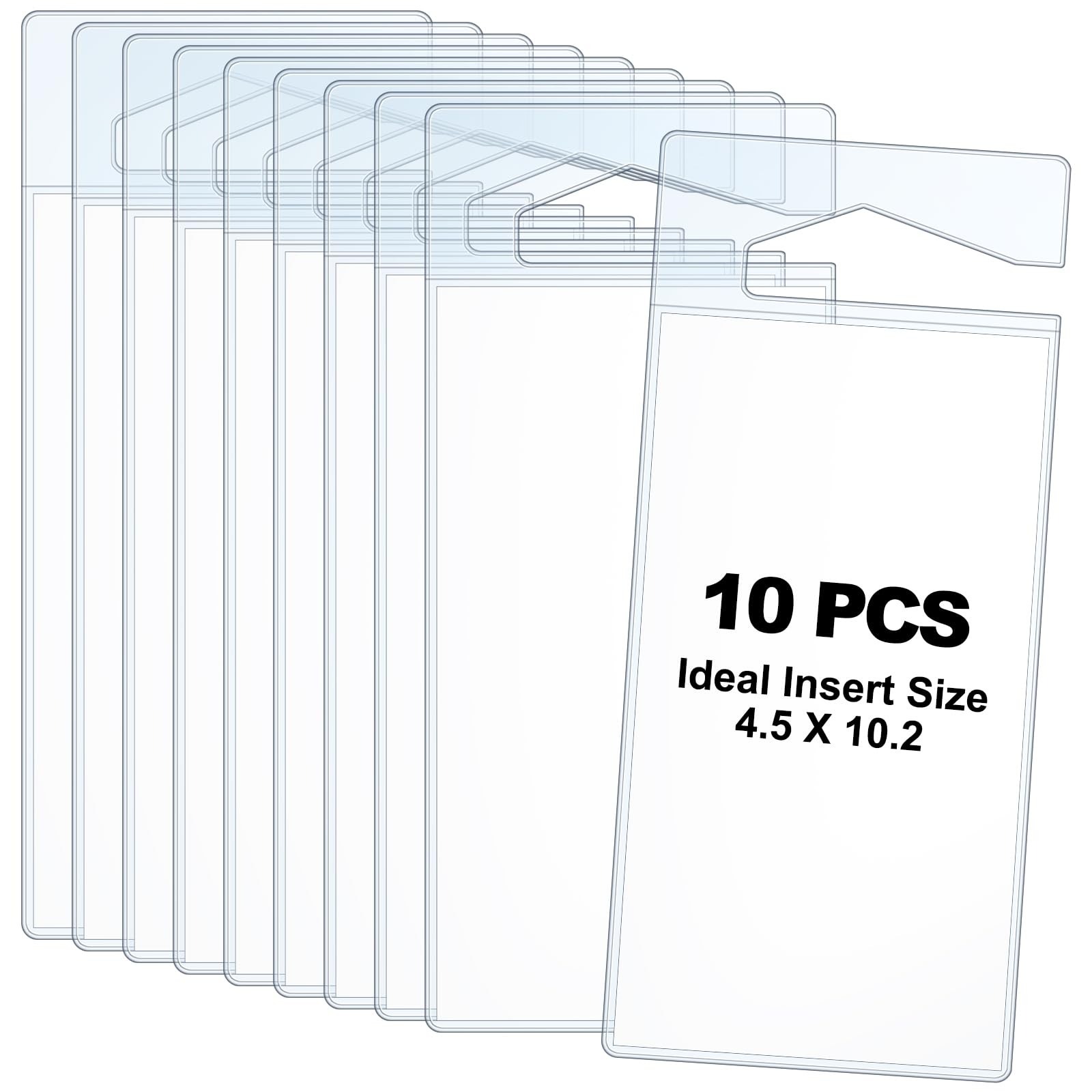 5 Pcs Handicap Placard Holder 4.5 X 10.2 Inch Disabled Parking Permit Holder for