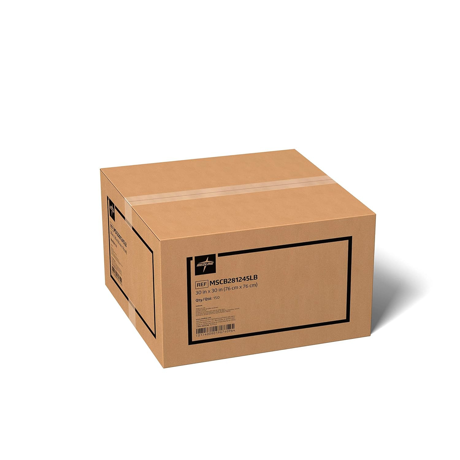 Disposable Protection plus Standard Weight Underpad, Fluff/Tissue Fill, Polyprop