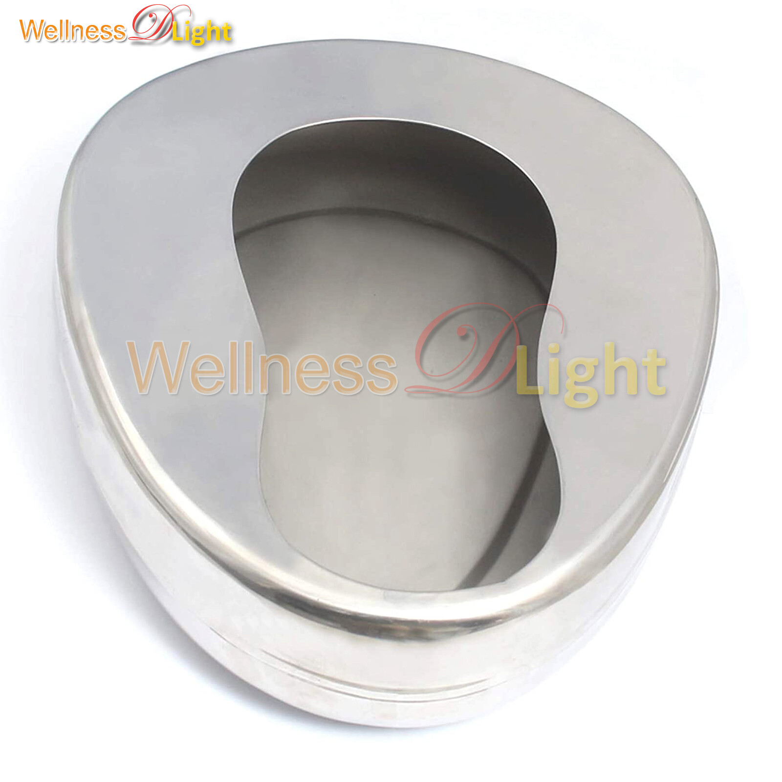 Bed Pan Stainless Steel Bedpan for Home Hospital Bed Pans for Women Men Elderly