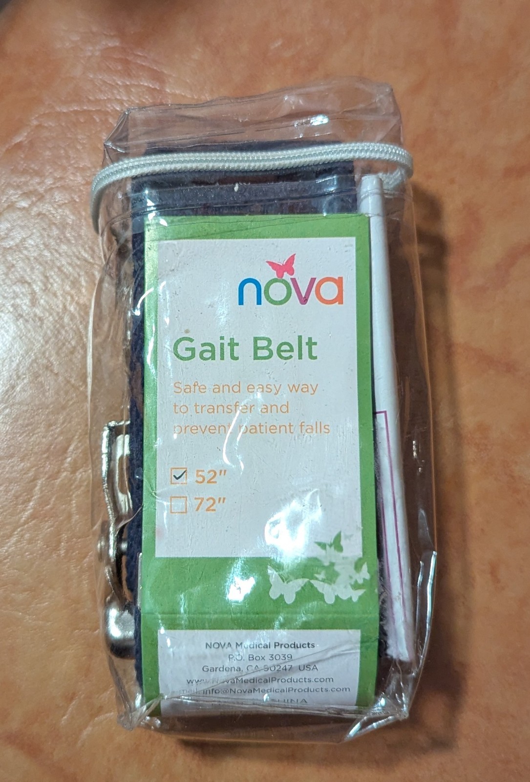 Nova Medical Products Blue Gait Belt Size 52 Inches