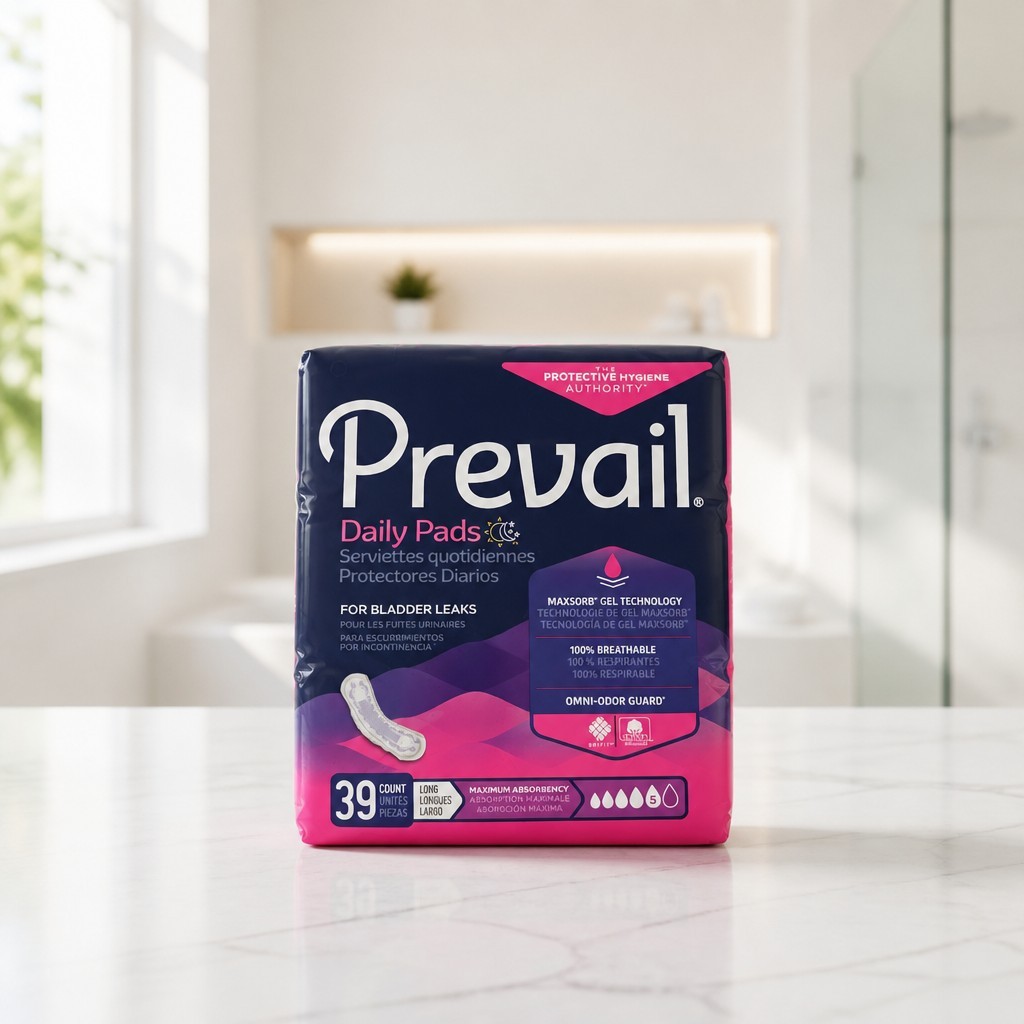 Prevail Maximum Long Bladder Control Pads, 39 count , Maximum Absorbency.