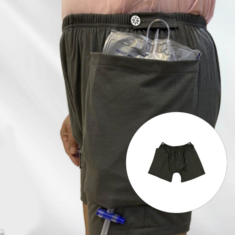 Washable Adult Incontinence Briefs Cotton Blend Odor Control For Incontinence