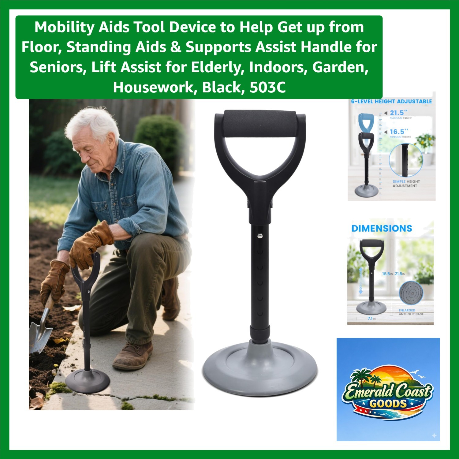 Mobility Aids Tool Device to Help Get up from Floor, Standing Aids & Supports…