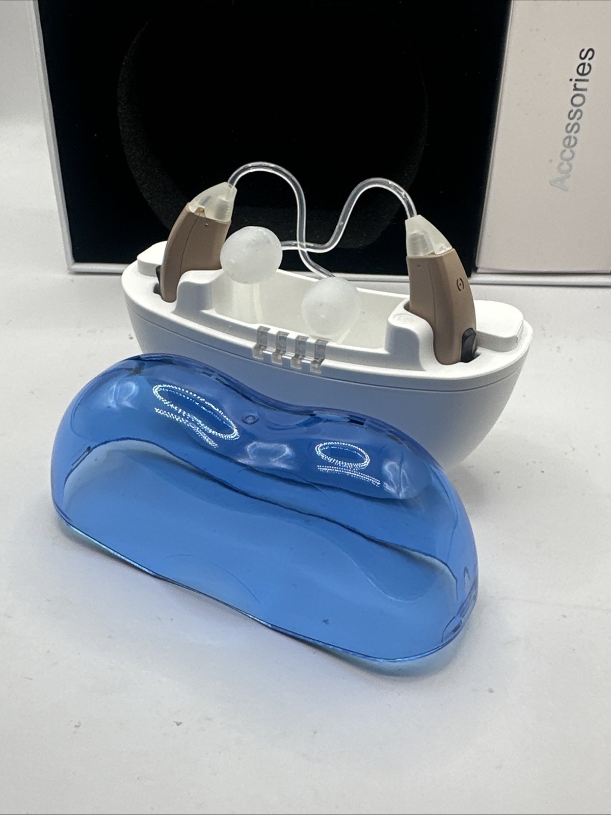 HaYiue Hearing Aids for Seniors with Noise Cancelling Professional BTE Hearing