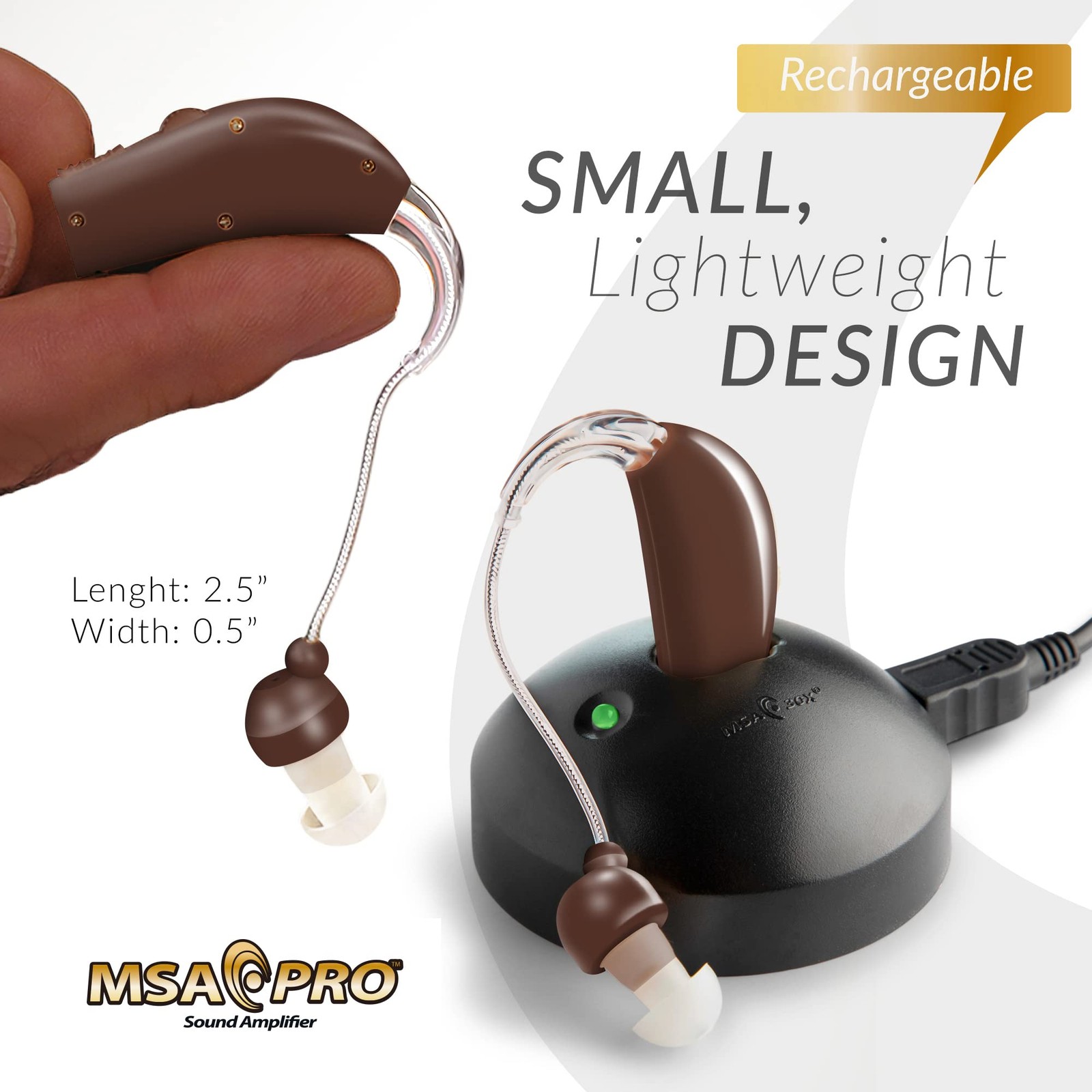 Msa 30X Msa Pro Sound Amplifier Amplifies Sound By 30 Times Up To 20 Hours