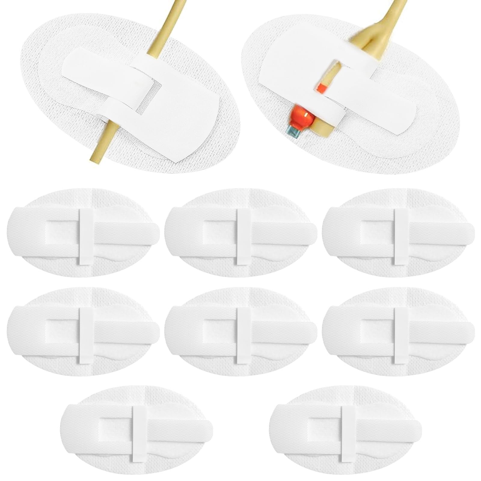 Catheter Stabilization Devices – 8 PCS Self-High Adhesive Catheter Holder, Ca…
