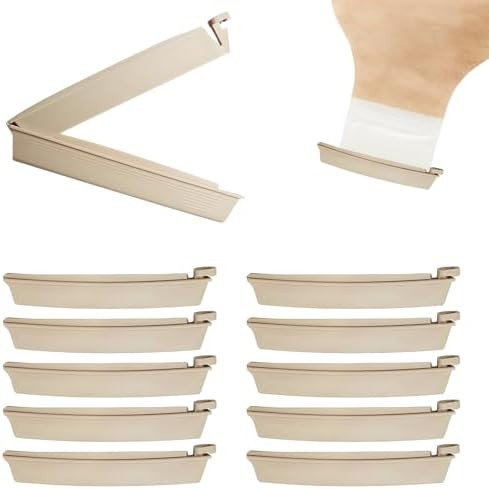 10 Pcs Ostomy Bag Clips,Drainable Pouch Clamps,Colostomy Supplies | Reusable for