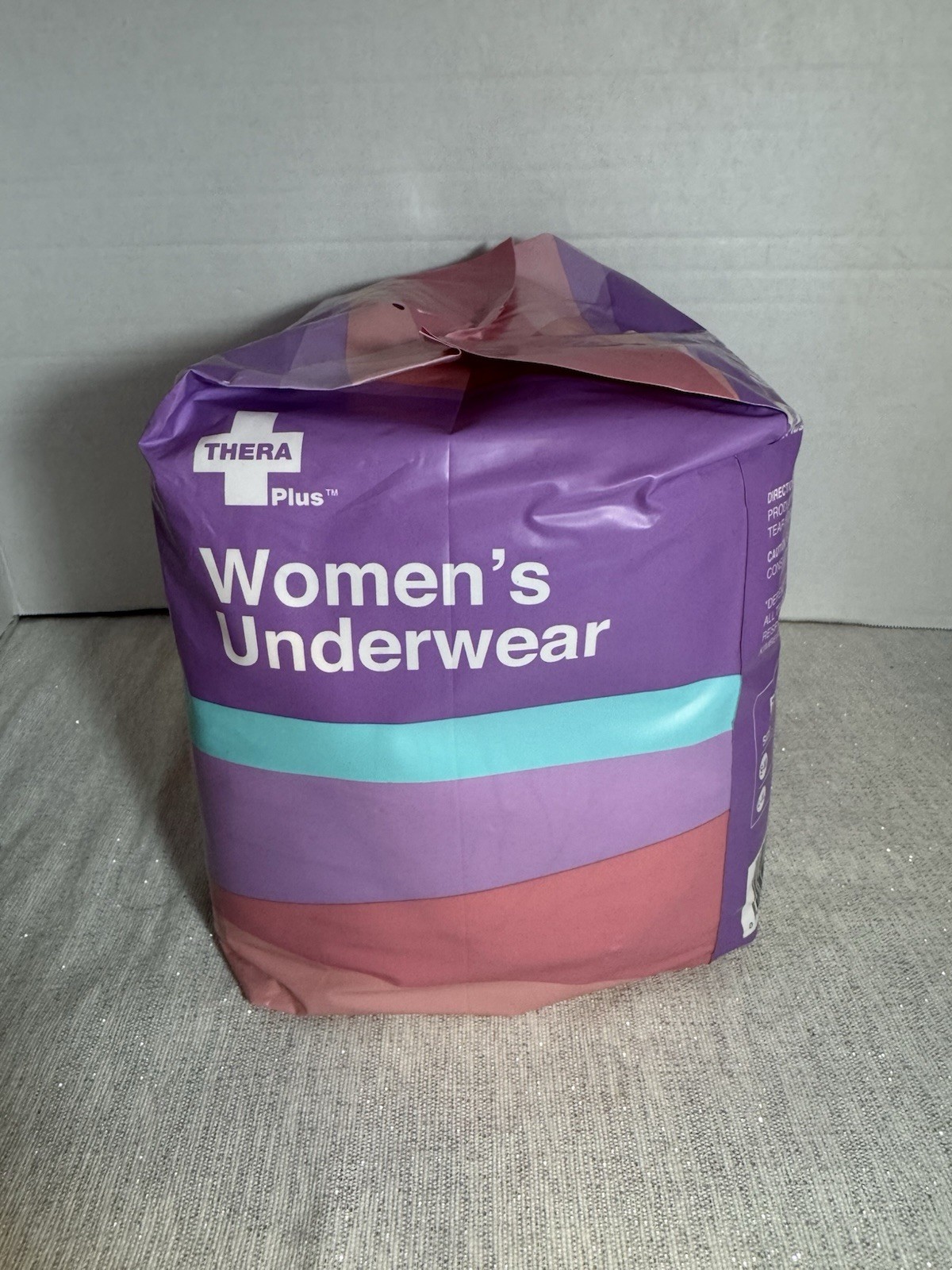Thera Plus NIP Women S/M 24”-37” Waist Maximum Absorbency Disposable Underwear