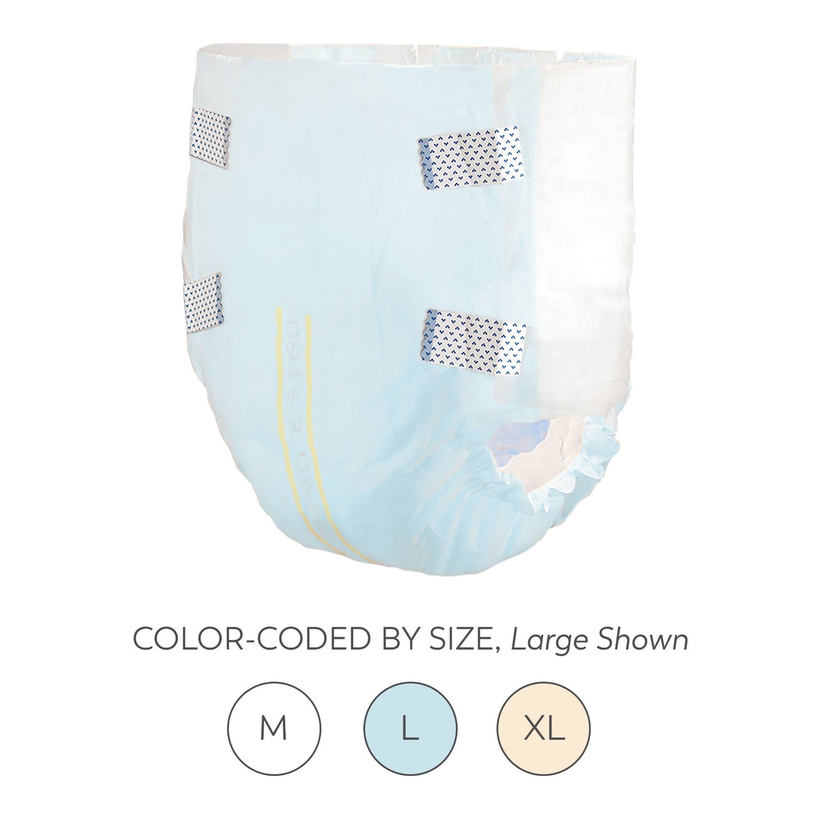 Tranquility Essential Incontinence Brief M Breathable 2965-100 25 Ct