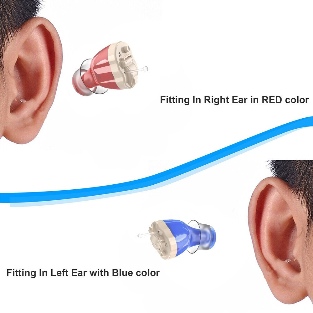 MiNi Hearing Aids Digital Small Invisible In Ear Sound Voice Amplifier Enhancer
