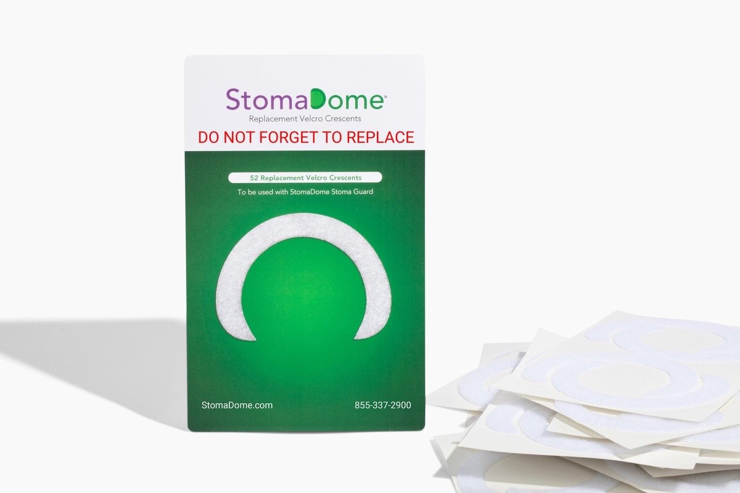 52 Crescents for StomaDome Stoma Guard Security Shield Ostomy Pouch Protector