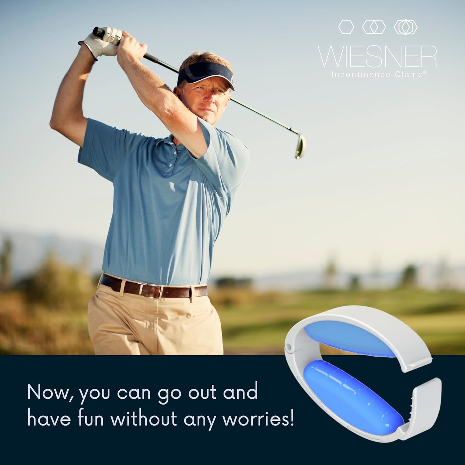Wiesner Male Incontinence Clamp – Comfort & Confidence