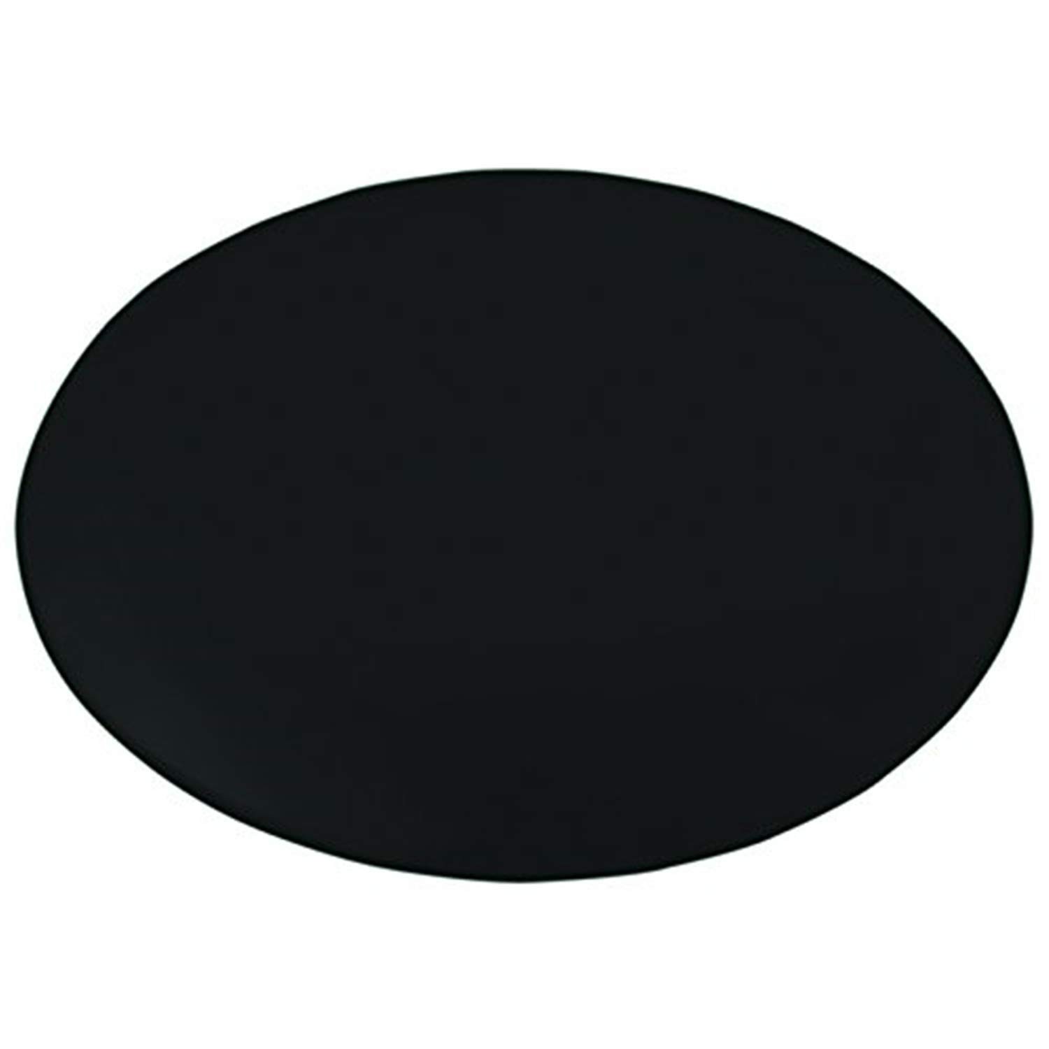 50-1595BLK Non-Slip Circular Pad 5-1/2 inch Diameter Rubber Grip Mat Black
