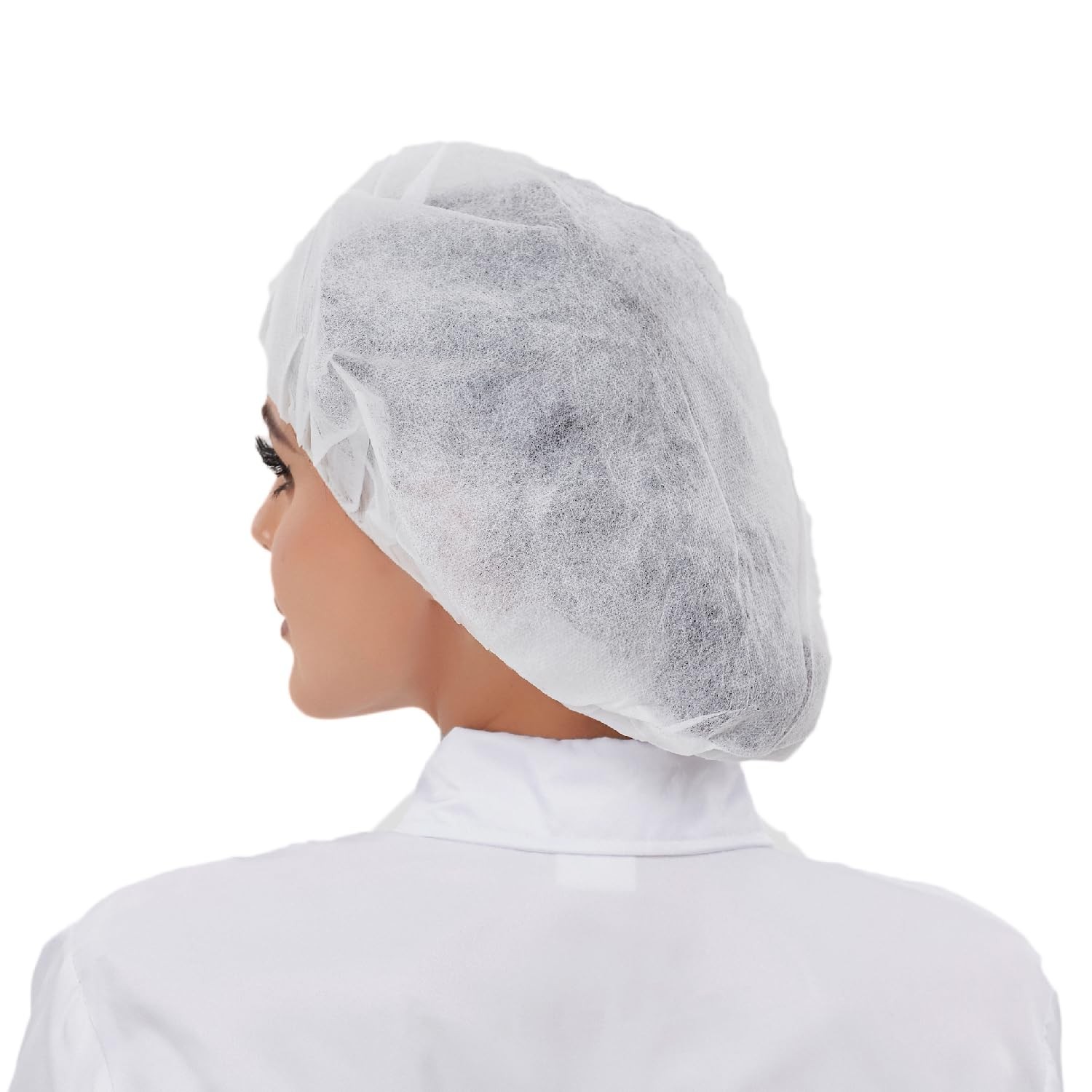 Hair Nets Disposable Bouffant Cap for Food Service Beauty Latex Free 21inch P…