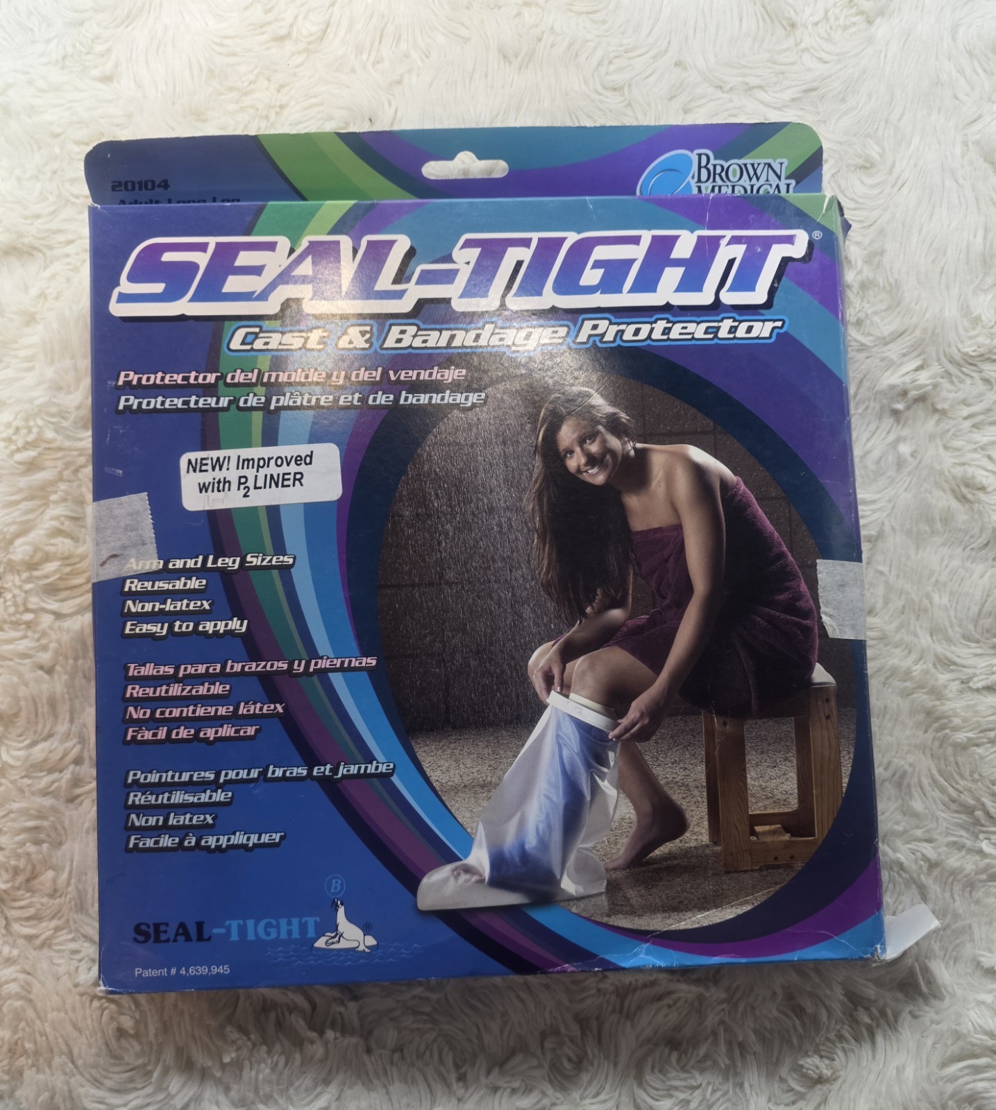Sealtight Original Cast/Bandage Protector Adult Short Leg 24”