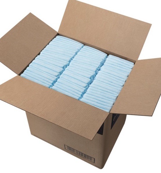 HALYARD Disposable Underpads 23×36 Light Absorbency Blue Case of 150 (48822)