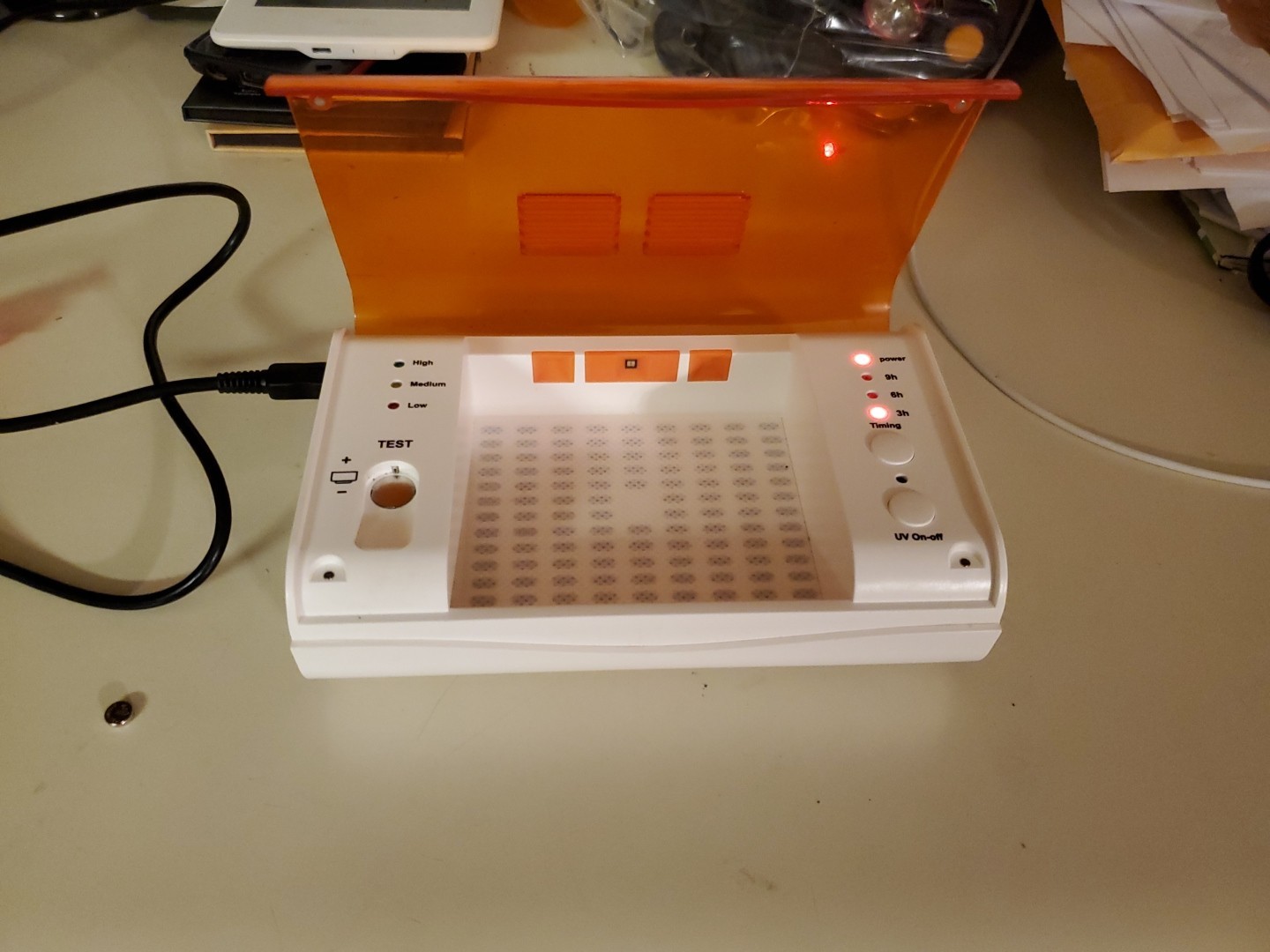 Lucid UV/LED Hearing Aid Heated Dryer~UV/LED 275nm Sanitizer~LED Battery Tester