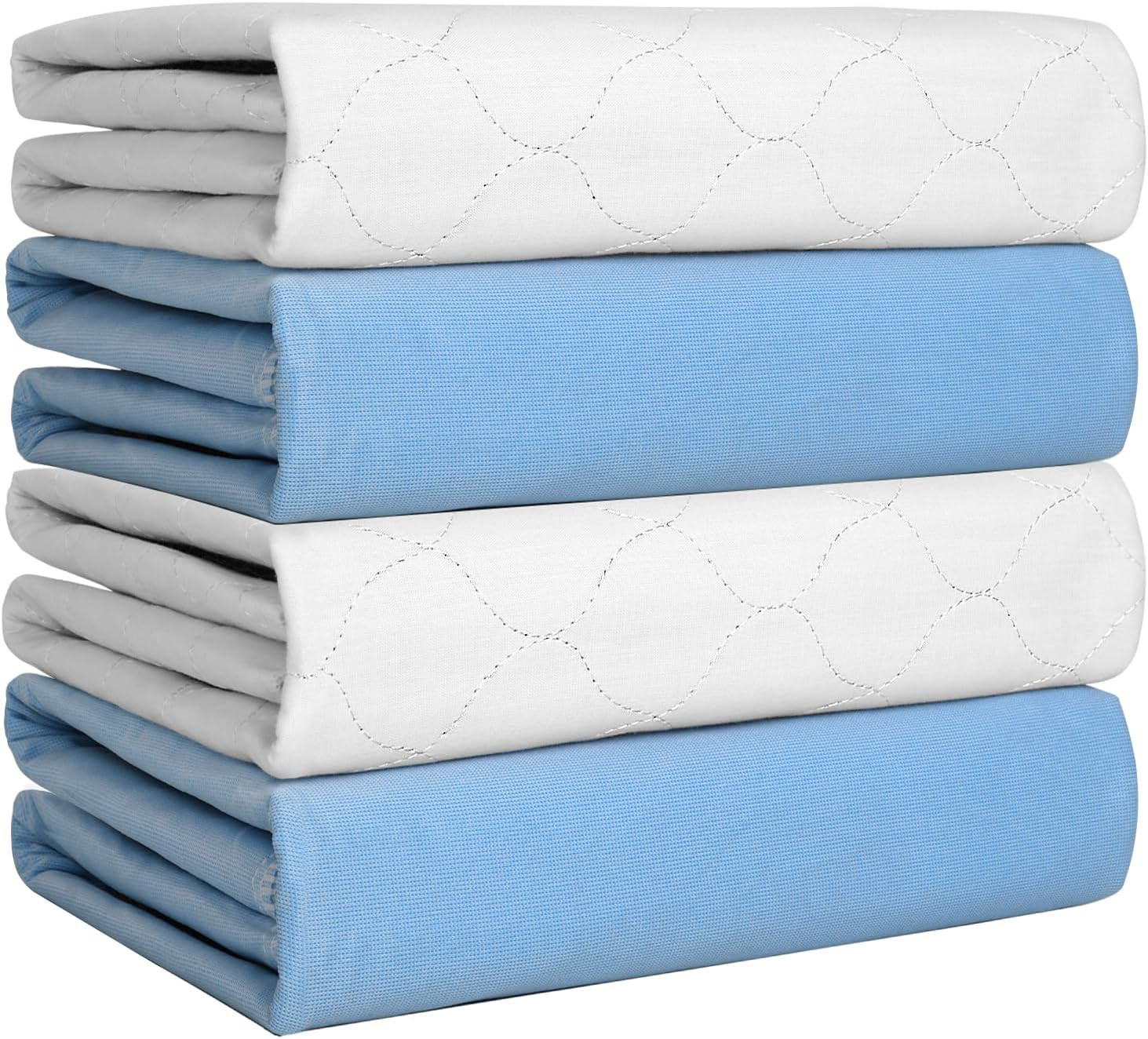 Heavy Absorbency Bed Pad, Washable and Reusable Incontinence Bed Underpads, 34″X