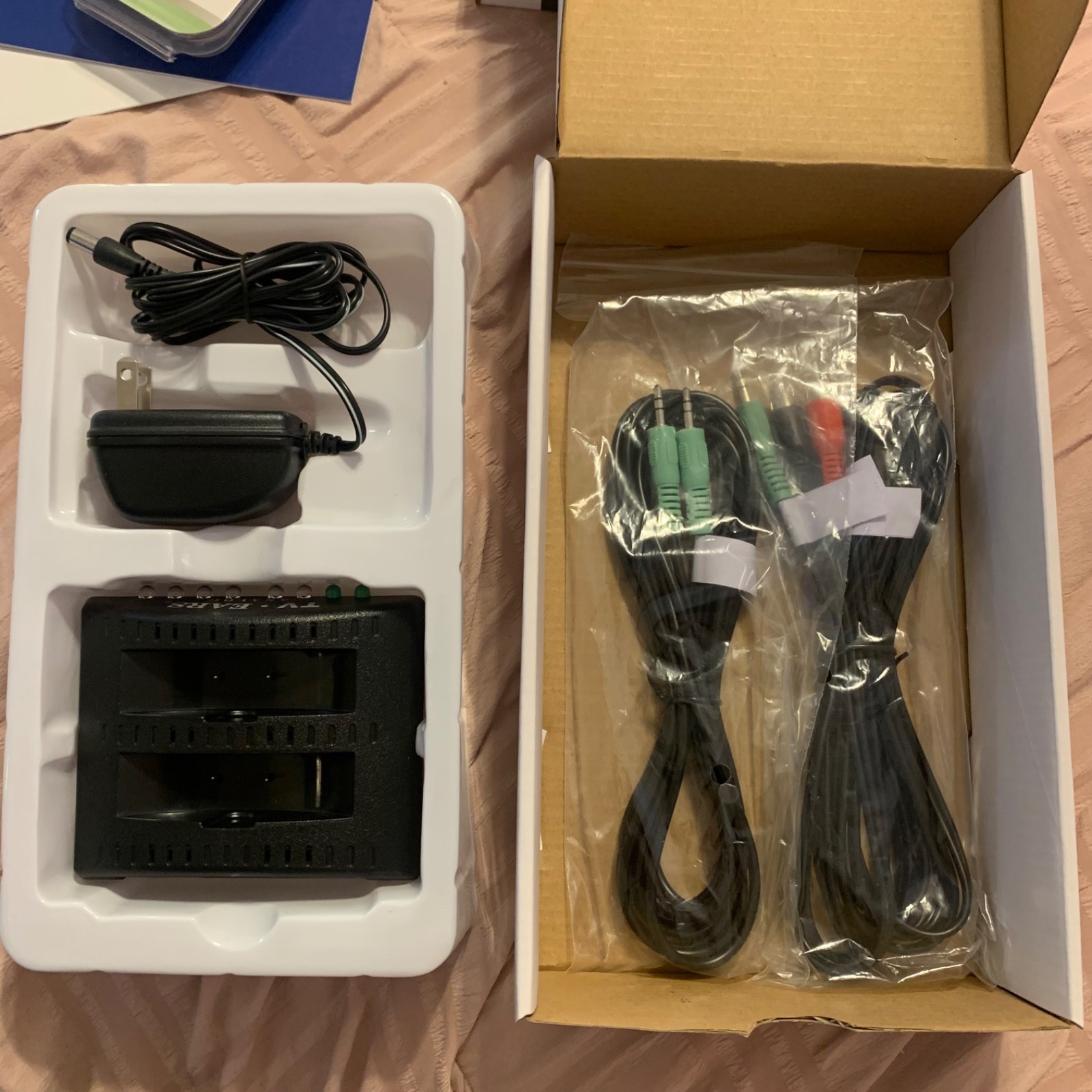 TV EARS Original 5.0 Complete System ANALOG Wireless Voice Clarifying # 11641