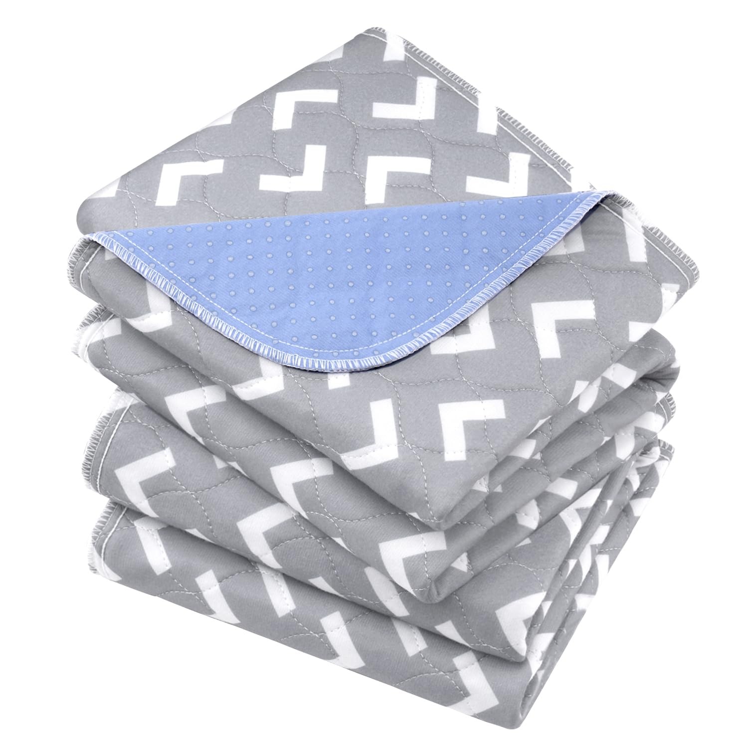 2 PCS 34×36 Inch NonSlip Washable Waterproof Bed Pads Incontinence Underpads