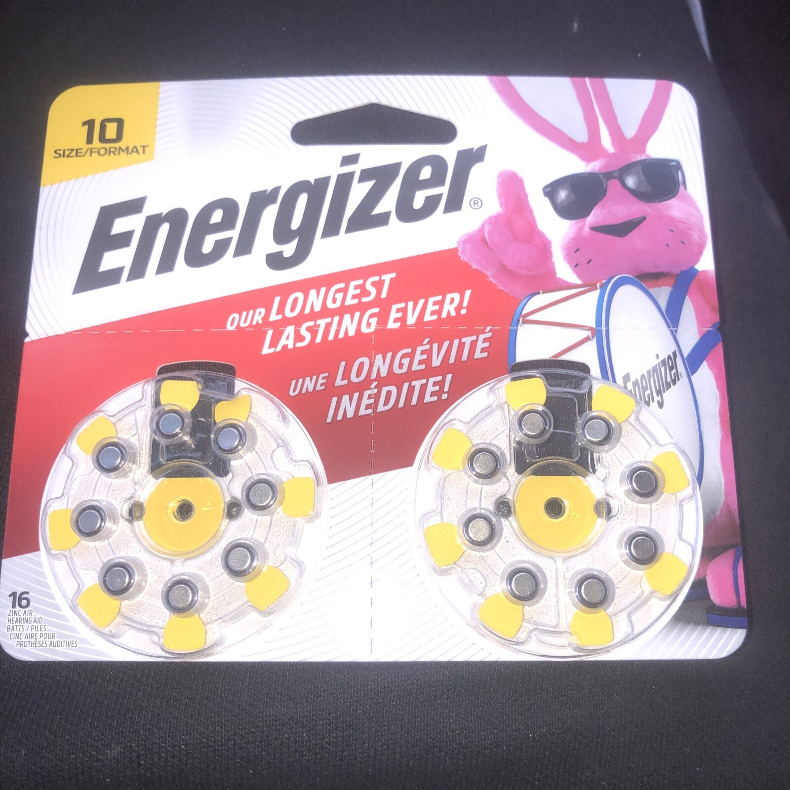 Energizer Size 10 16 Zinc Air Hearing Aid Batteries 2027-07-13