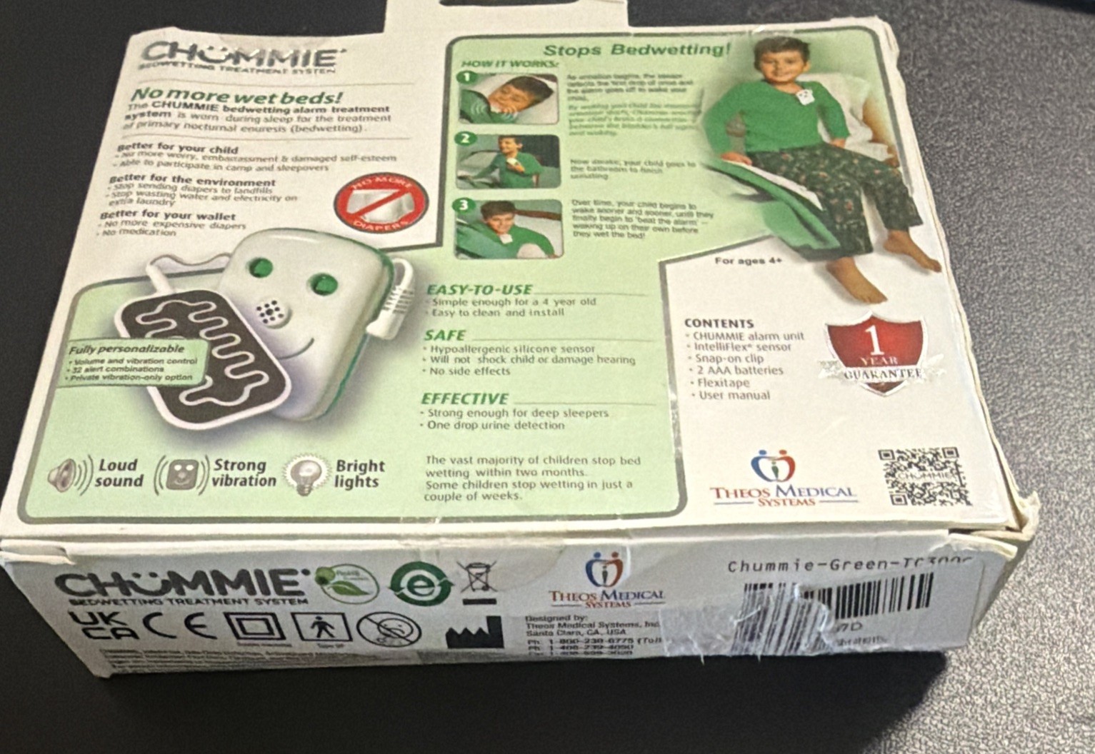 Chummie Premium Bedwetting Alarm Doctor Recommended for Children & Deep Sleepers