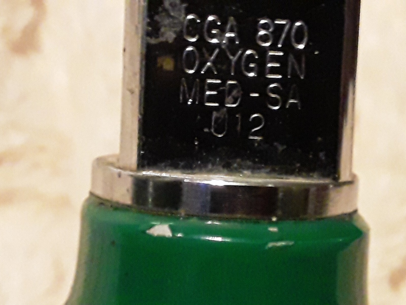 Medical Oxygen Cylinder M6-B Portable Aluminum Empty CGA 870